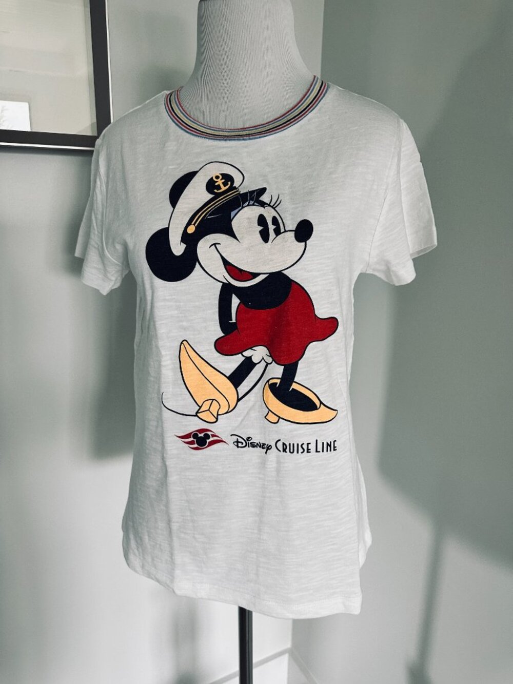 Disney Cruise Line Captain Minnie Tee Shirt
